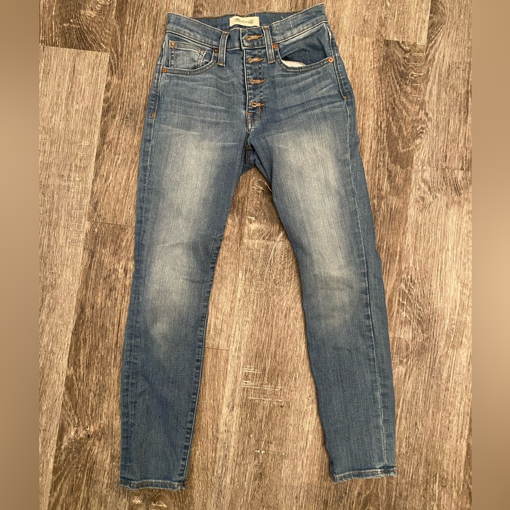 Madewell 9” High Riser Skinny Skinny Crop Jeans